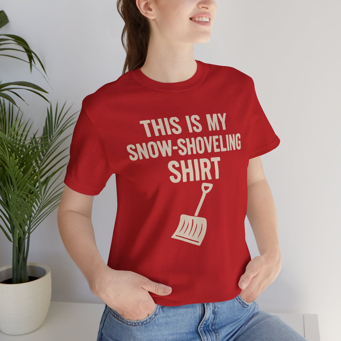 This Is My Snow-Shoveling Shirt – Funny Winter Chore Tee