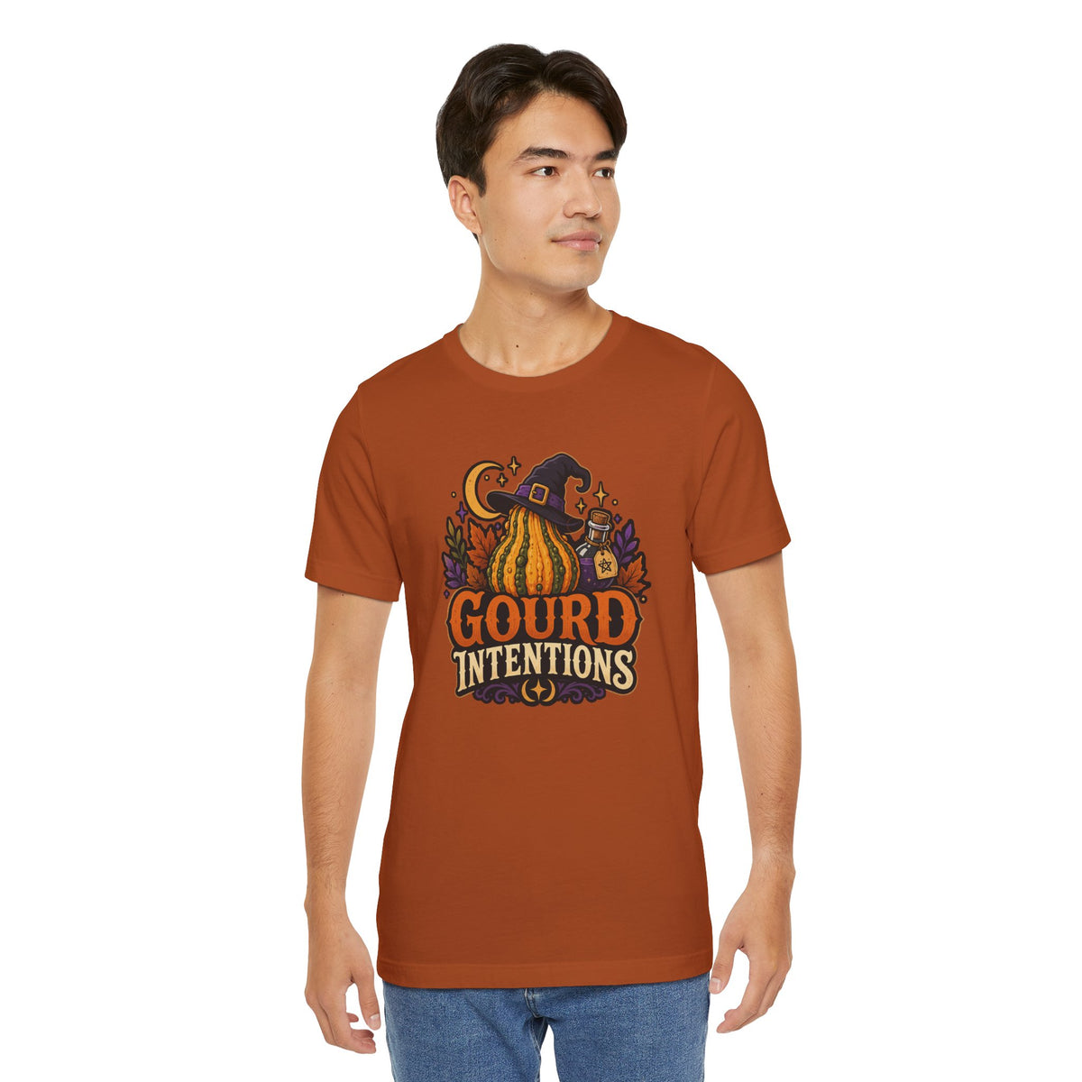 Gourd Intentions T-Shirt – Funny Witchy Fall Pumpkin Tee