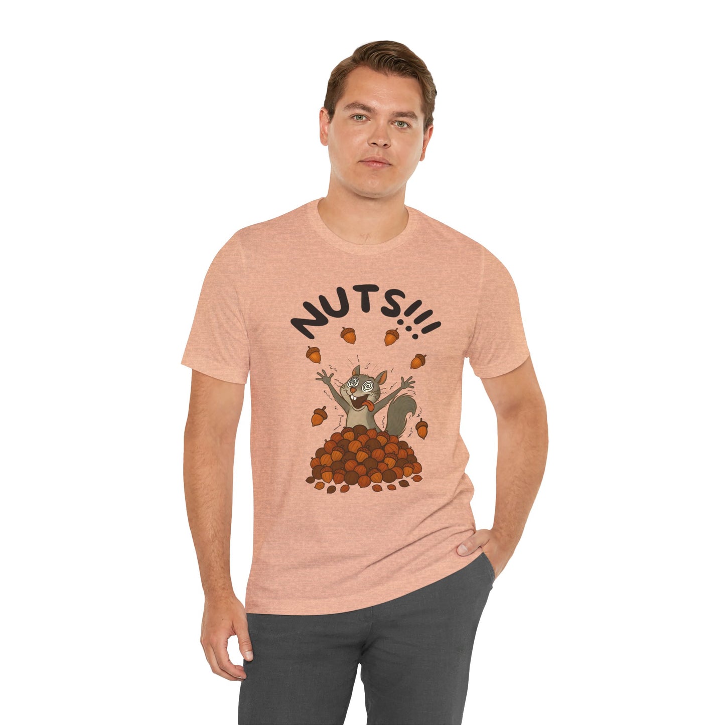 Crazy Squirrel Shirt – Funny Squirrel Nuts T-Shirt for Quirky Style