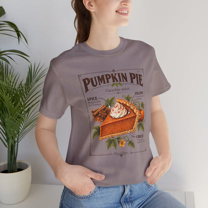 Pumpkin Pie Anatomy T-Shirt – Vintage Thanksgiving Fall Tee