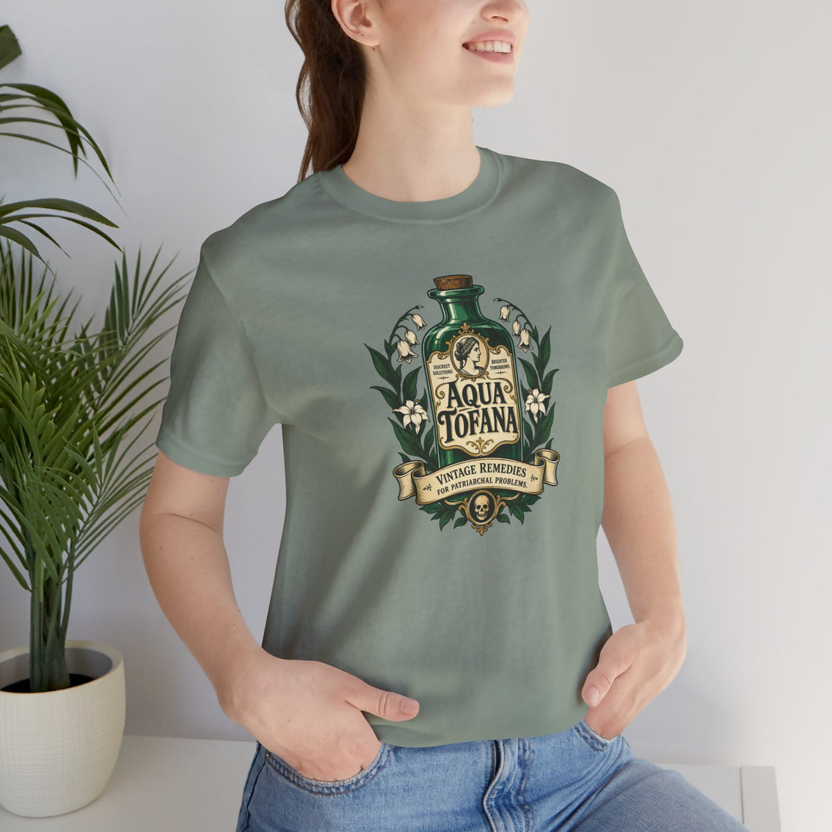 Aqua Tofana T-Shirt – Dark History Feminist Apothecary Tee