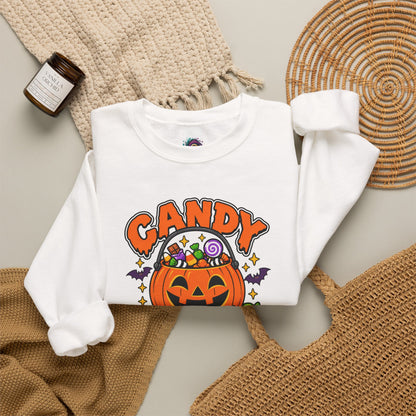 Candy Tax Collector Sweatshirt – Funny Halloween Parent Crewneck