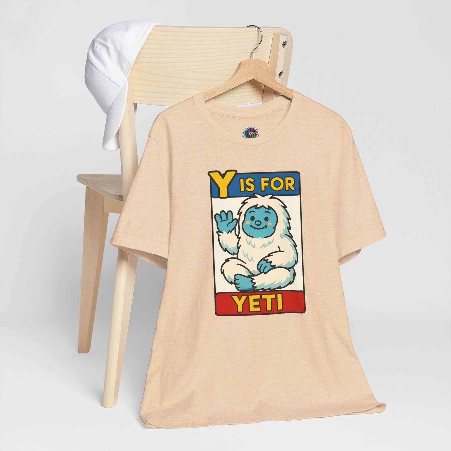 Y Is for Yeti T-Shirt – Cute Winter Monster Tee from the Monster Alphabet Series