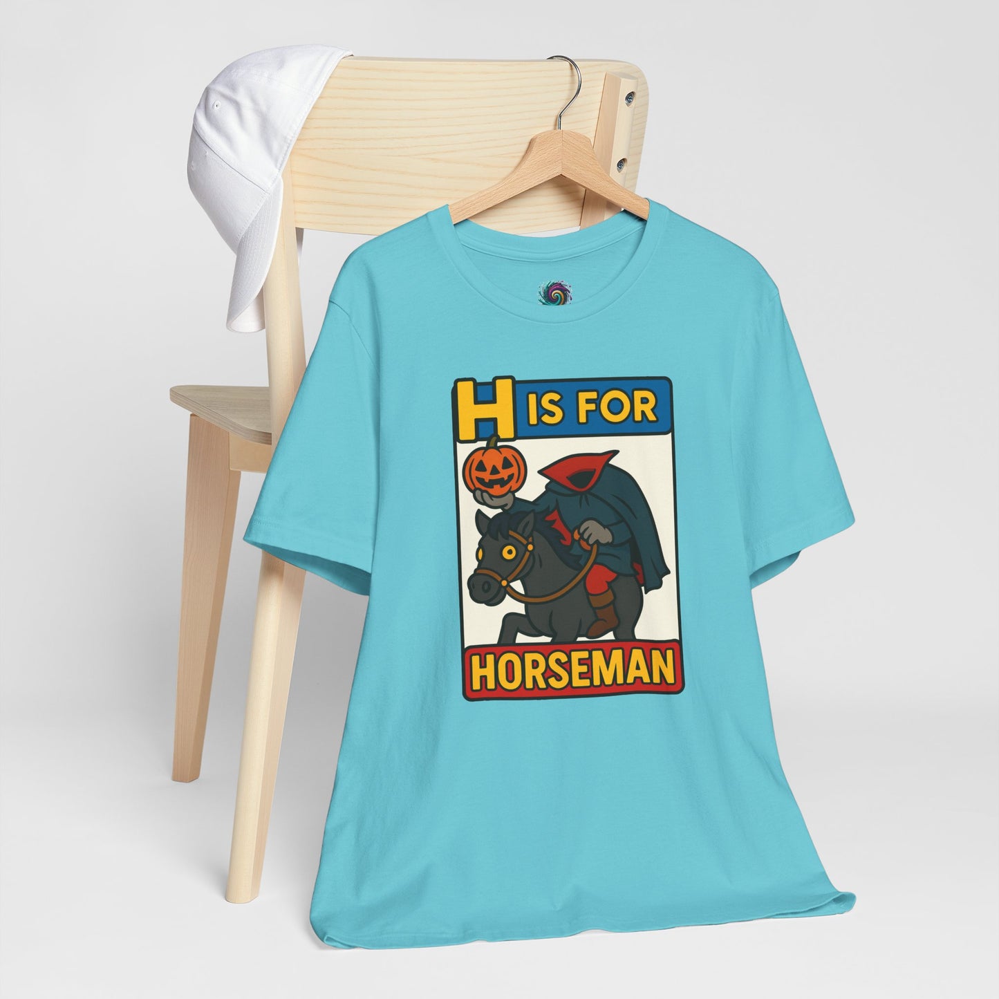 H Is for Horseman Shirt – Headless Horseman Halloween Tee