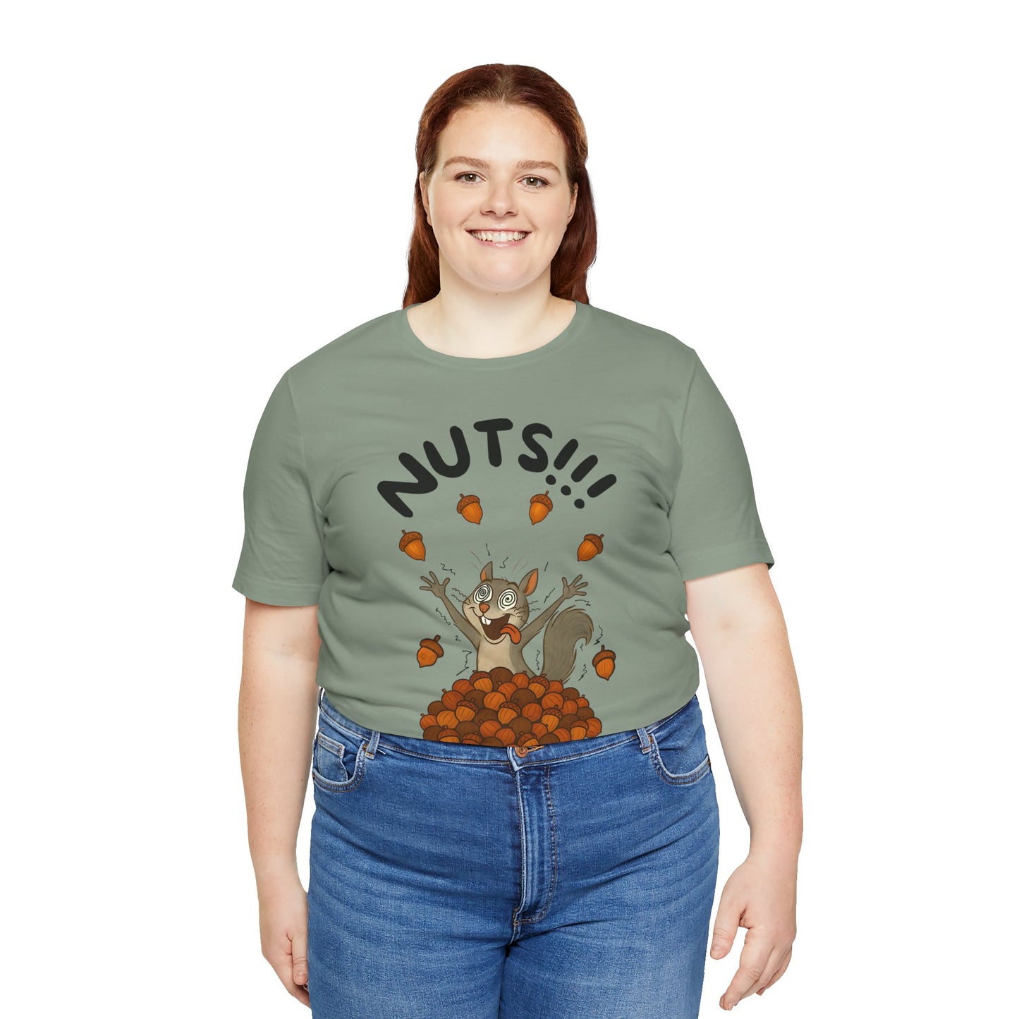 Crazy Squirrel Shirt – Funny Squirrel Nuts T-Shirt for Quirky Style