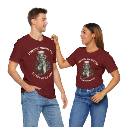 Cthulhu Wants You T-Shirt – Mythos Shirt for HP Lovecraft Fans