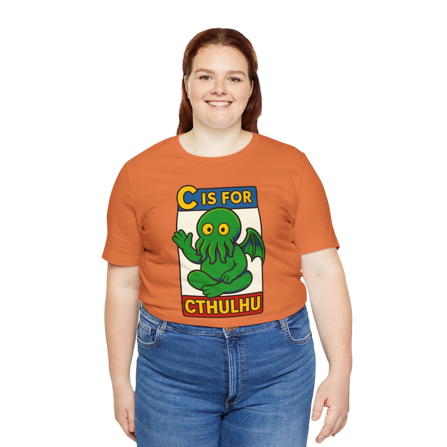 C is for Cthulhu Graphic Tee – Funny Cthulhu Shirt