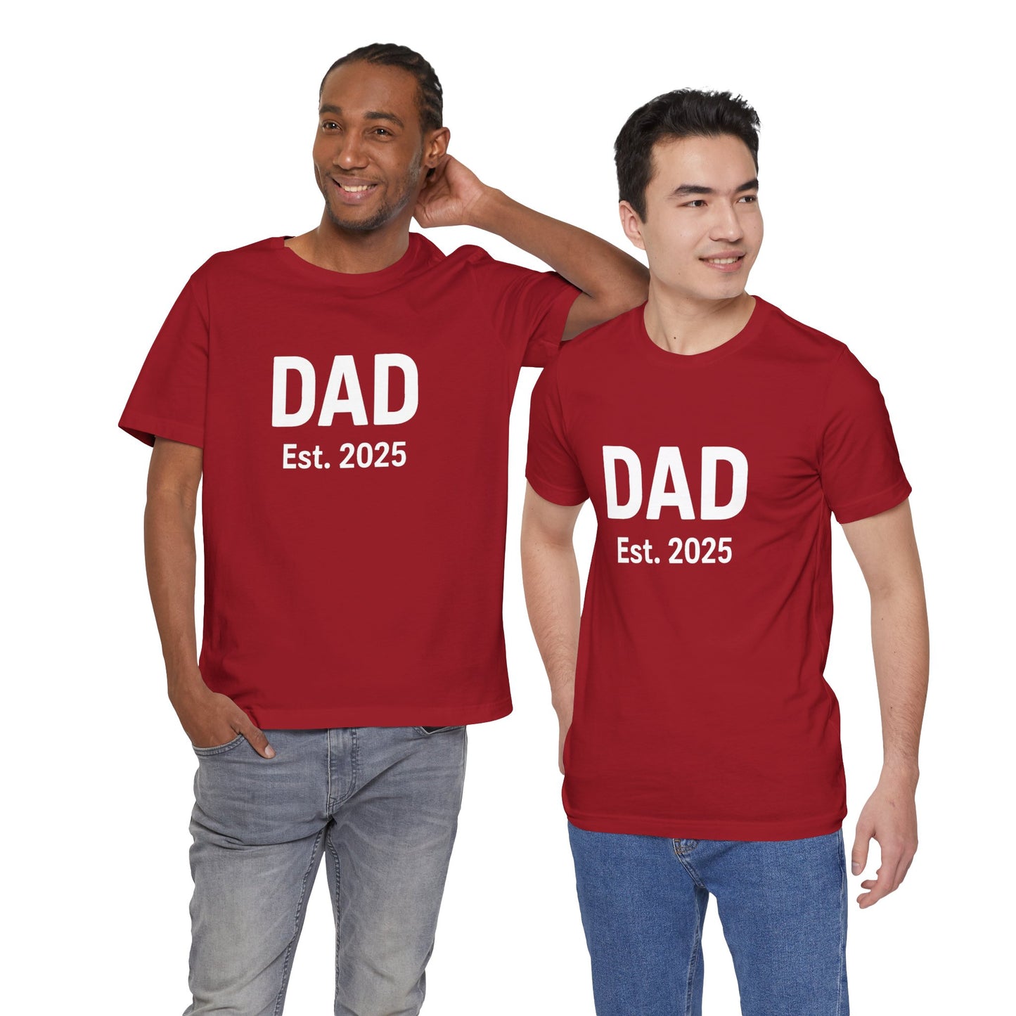 Dad Est. 2025 T-Shirt – New Dad Tee for First Father’s Day