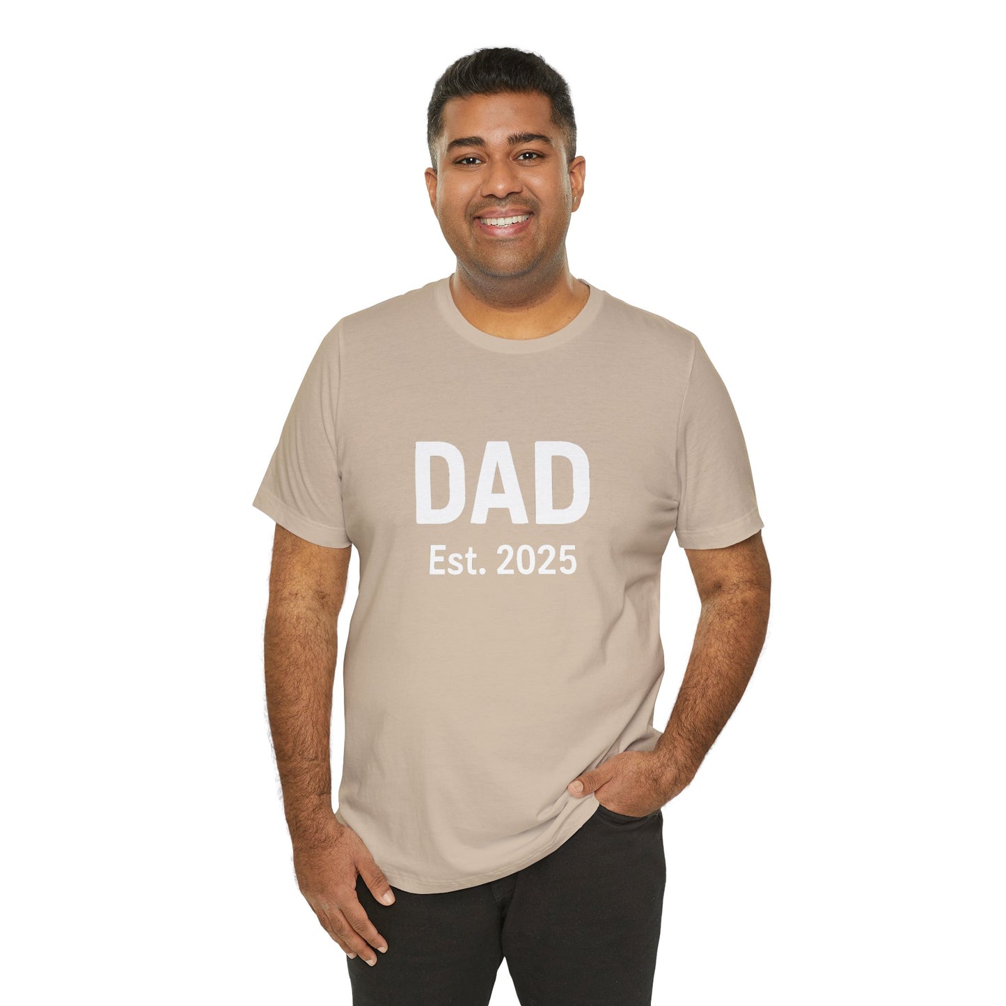 Dad Est. 2025 T-Shirt – New Dad Tee for First Father’s Day