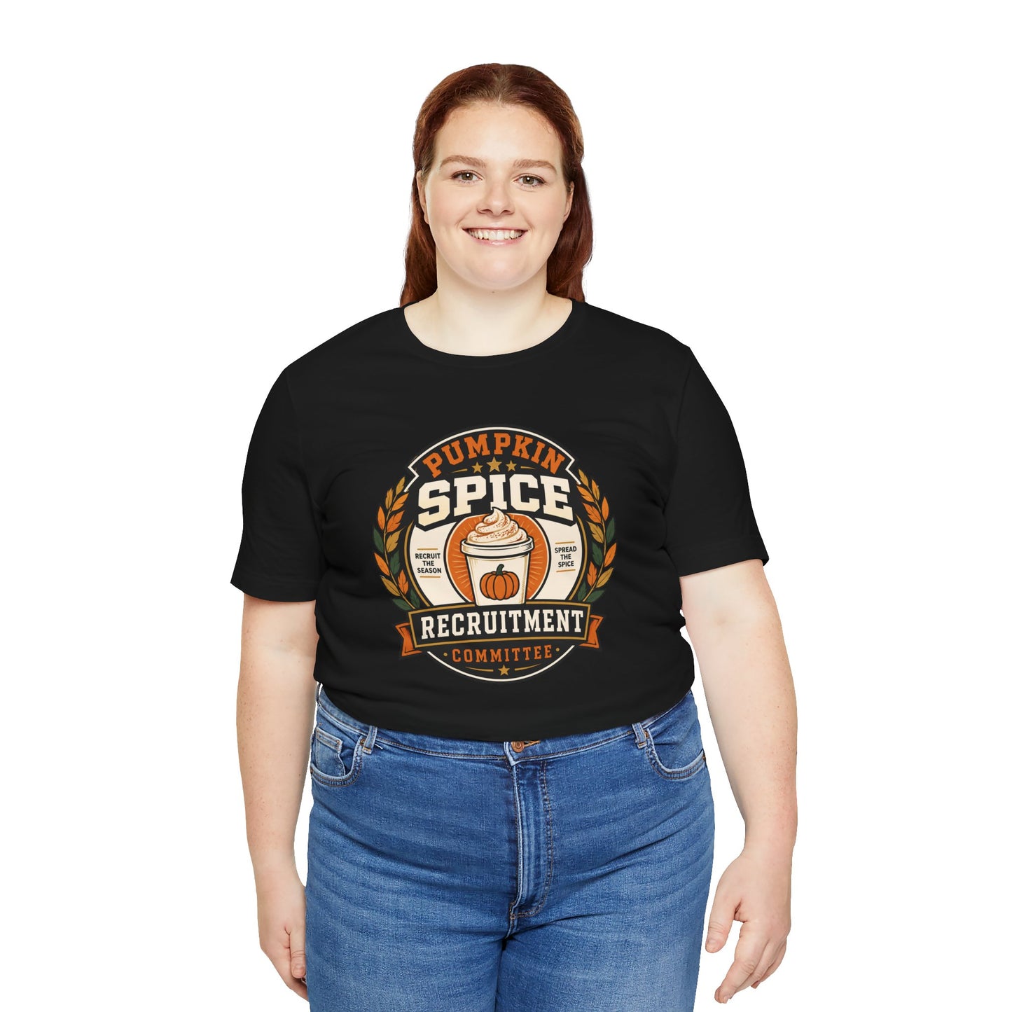 Pumpkin Spice Recruitment Committee T-Shirt – Funny Fall Tee