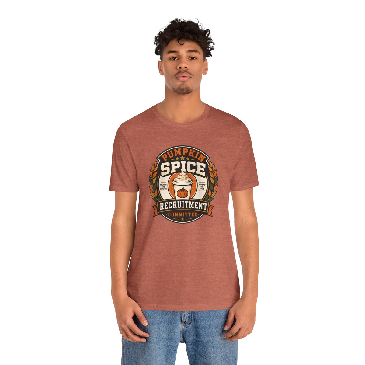 Pumpkin Spice Recruitment Committee T-Shirt – Funny Fall Tee