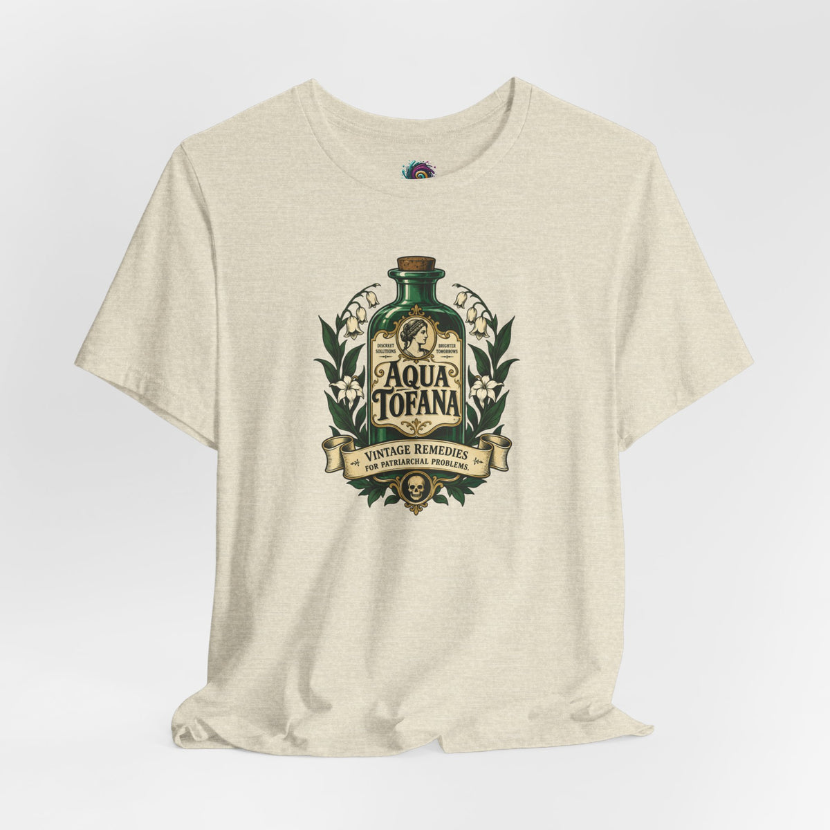 Aqua Tofana T-Shirt – Dark History Feminist Apothecary Tee