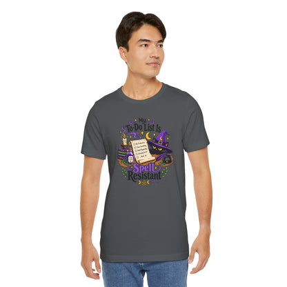 My To-Do List Is Spell Resistant T-Shirt – Funny Witchy ADHD Tee