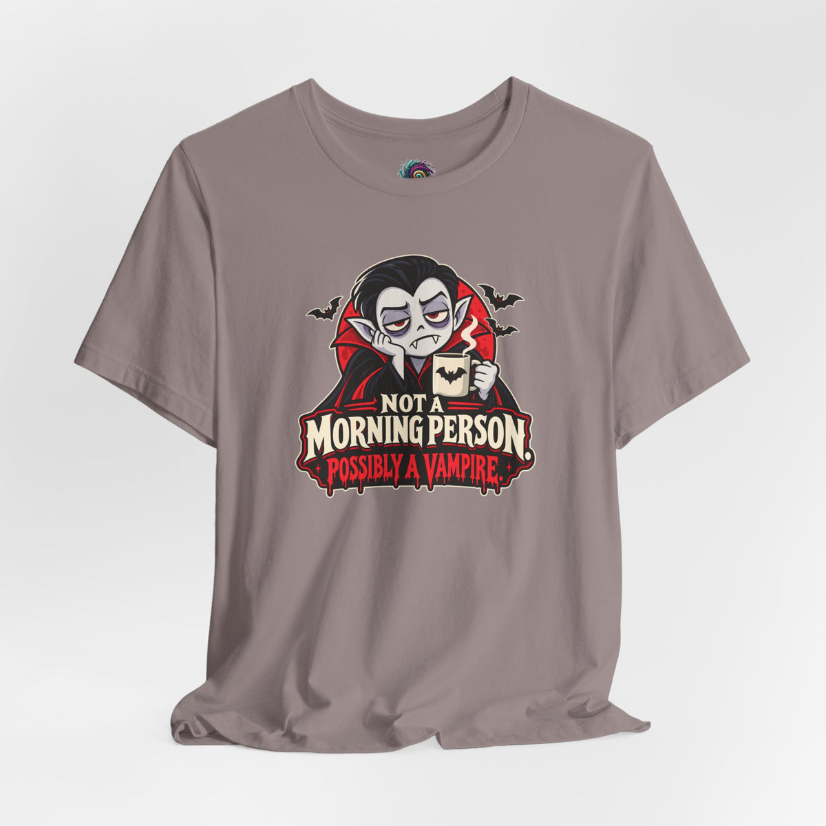 Not a Morning Person Possibly a Vampire T-Shirt – Funny Halloween Tee