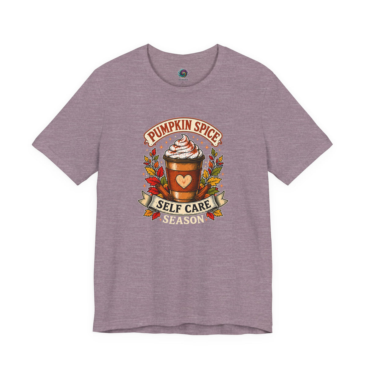 Pumpkin Spice Self Care Season T-Shirt – Funny Fall Coffee Tee
