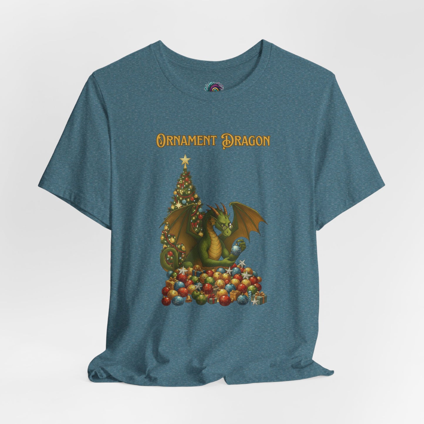 Ornament Dragon T-Shirt – Christmas Dragon Tee for Ornament Lovers