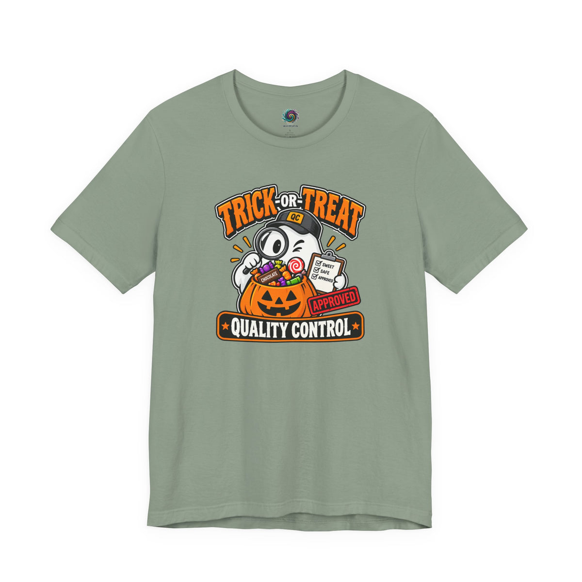 Trick-or-Treat Quality Control T-Shirt – Funny Halloween Candy Tee