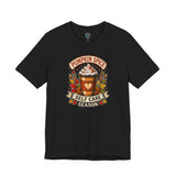 Black T-shirt with 