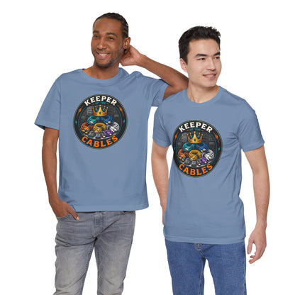 Keeper of the Cables T-Shirt – Funny Tech Dad Cable Tee