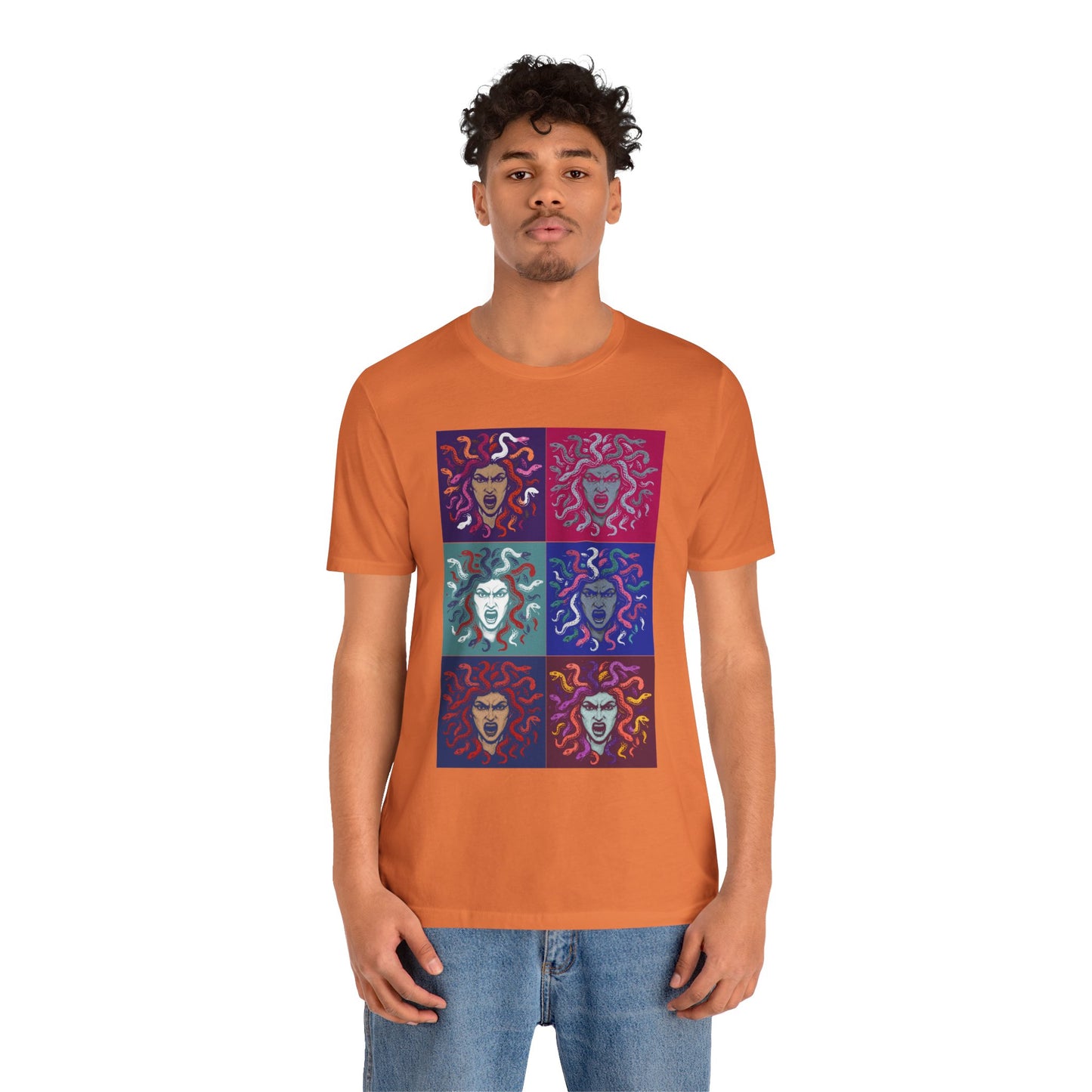 The Female Gaze Medusa T-Shirt – Feminist Pop Art Tee