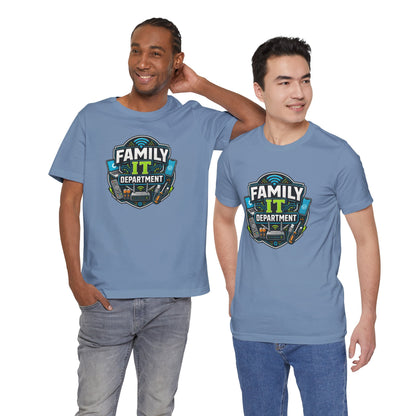 Family IT Department T-Shirt – Funny Household Tech Support Tee