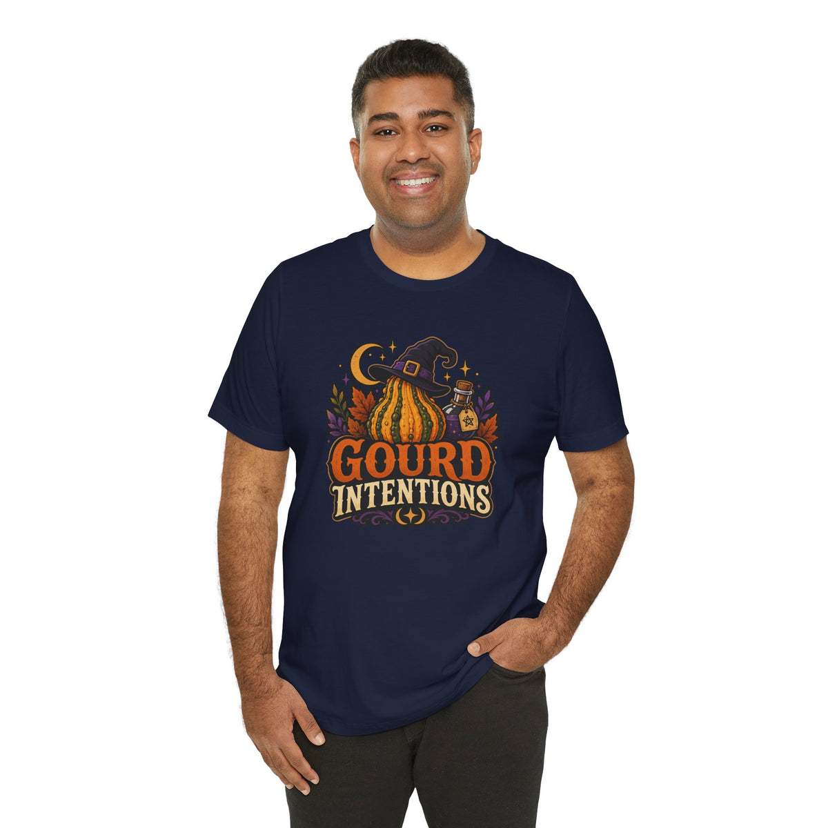 Gourd Intentions T-Shirt – Funny Witchy Fall Pumpkin Tee