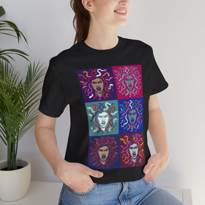 The Female Gaze Medusa T-Shirt – Feminist Pop Art Tee