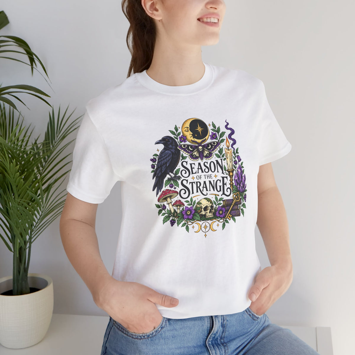 Season of the Strange T-Shirt – Gothic Halloween Nature Tee