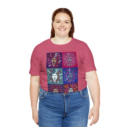 The Female Gaze Medusa T-Shirt – Feminist Pop Art Tee