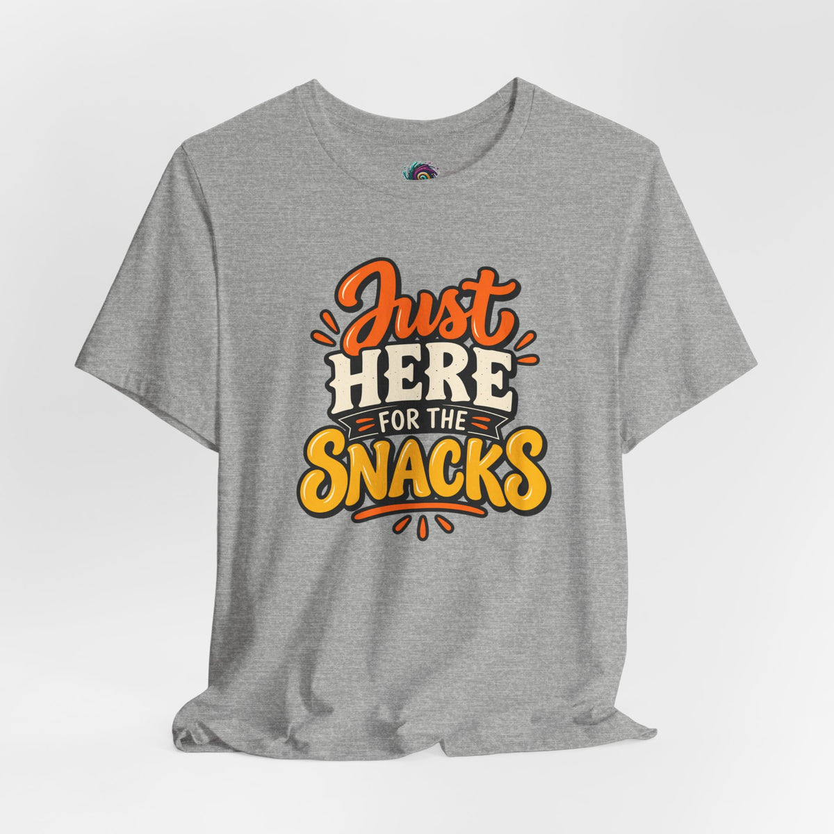 Just Here for the Snacks T-Shirt – Funny Halloween Foodie Tee