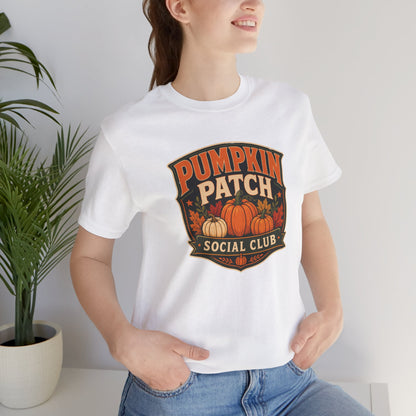 Pumpkin Patch Social Club T-Shirt – Fall Pumpkin Tee