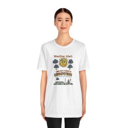 Weather Alert Political Satire T-Shirt – Funny Protest Shirt | Whimspin