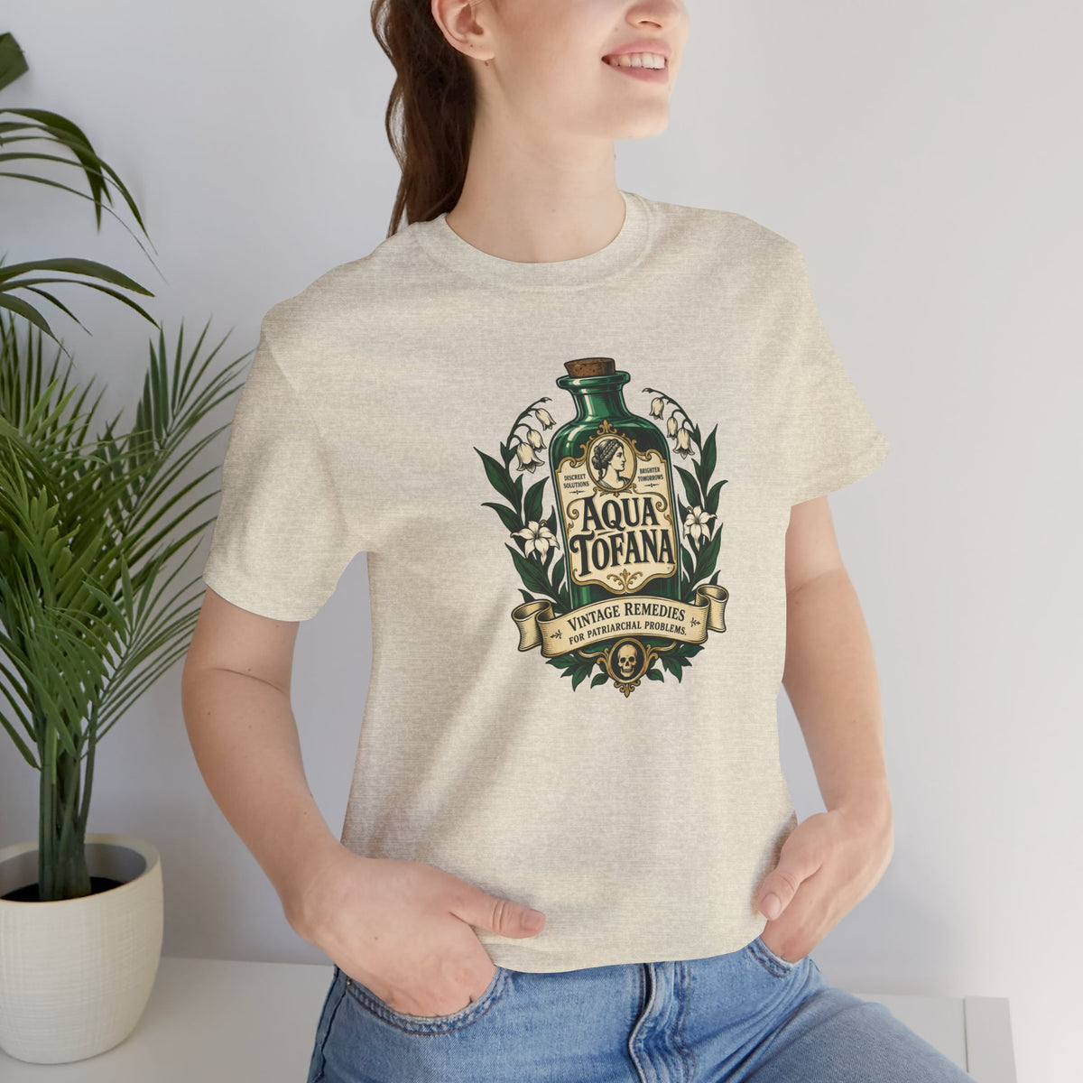 Aqua Tofana T-Shirt – Dark History Feminist Apothecary Tee
