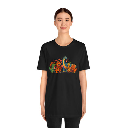 Dinosaur Valentines T-Shirt – Cute Dino Valentine’s Day Tee