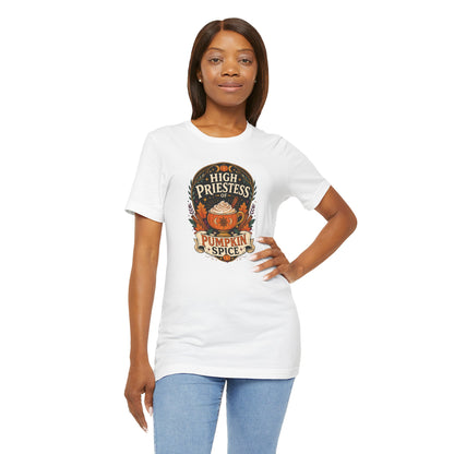 High Priestess of Pumpkin Spice T-Shirt – Funny Fall Tee