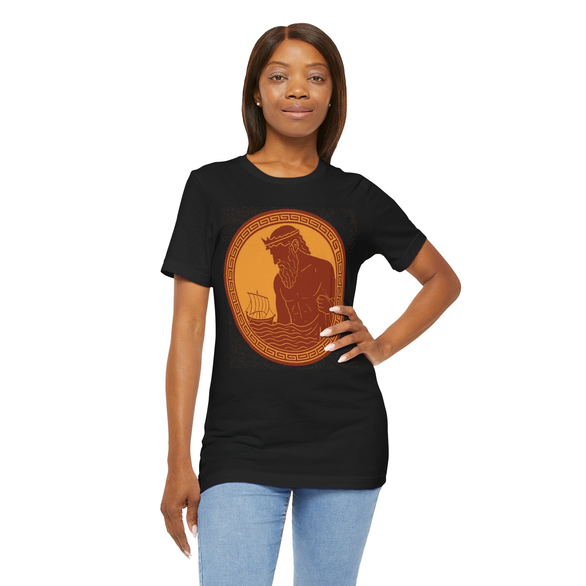 Poseidon Epic T-Shirt – Greek Mythology Ocean God Tee - WhimSpin - https://whimspin.com