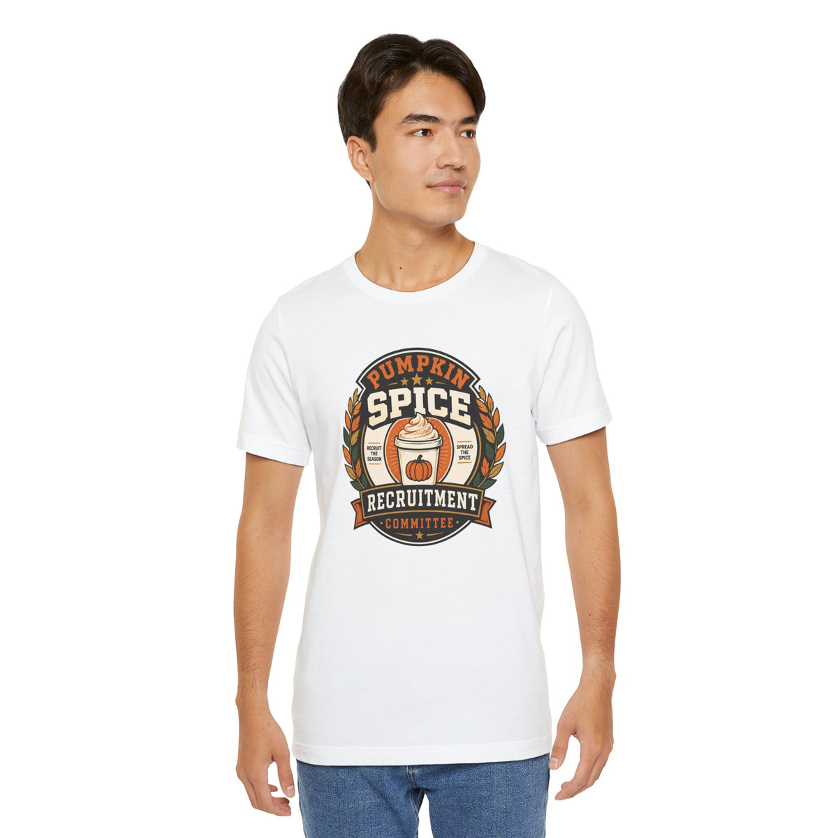 Pumpkin Spice Recruitment Committee T-Shirt – Funny Fall Tee