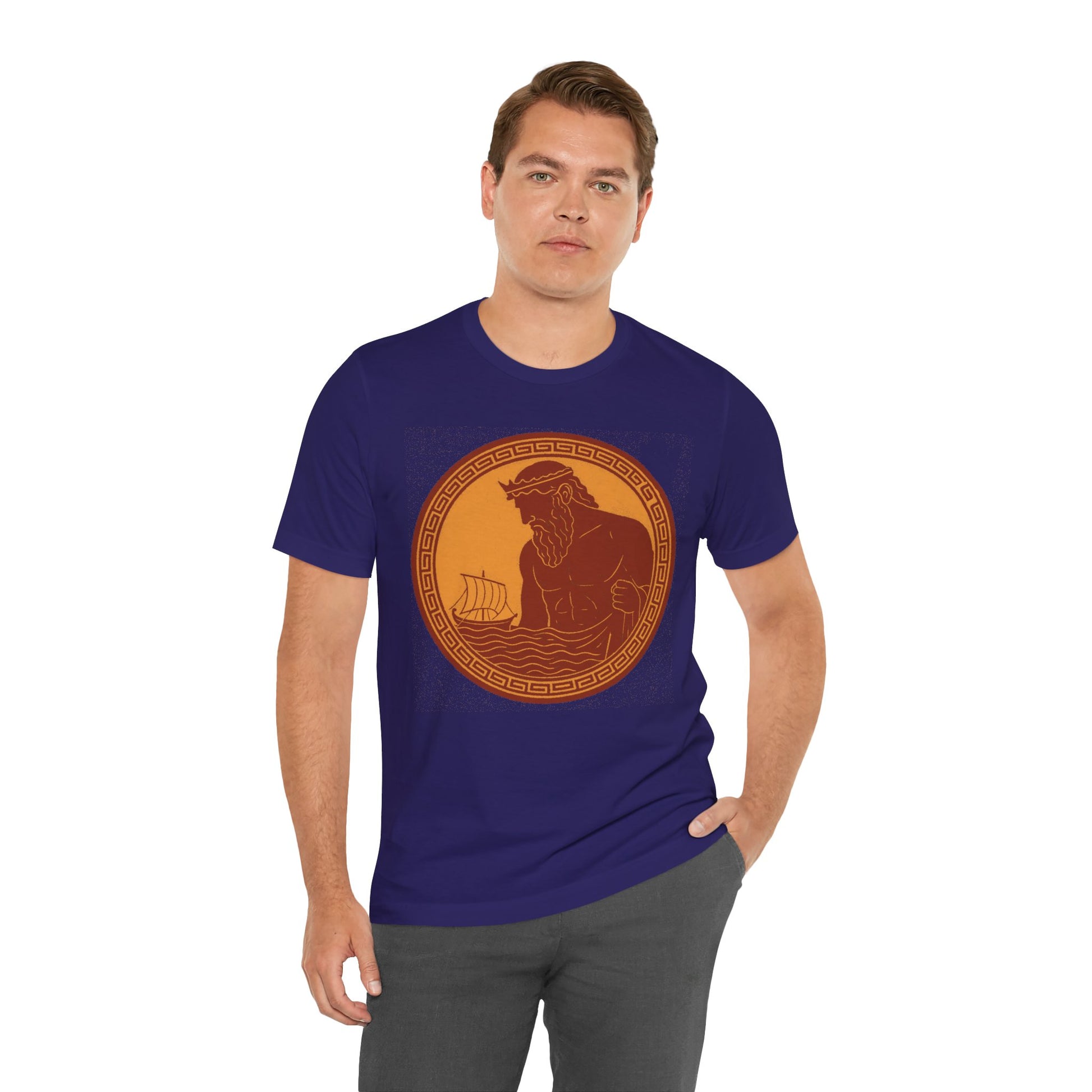 Poseidon Epic T-Shirt – Greek Mythology Ocean God Tee - WhimSpin - https://whimspin.com