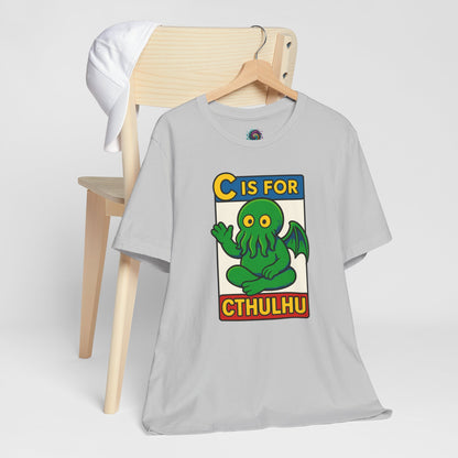 C is for Cthulhu Graphic Tee – Funny Cthulhu Shirt