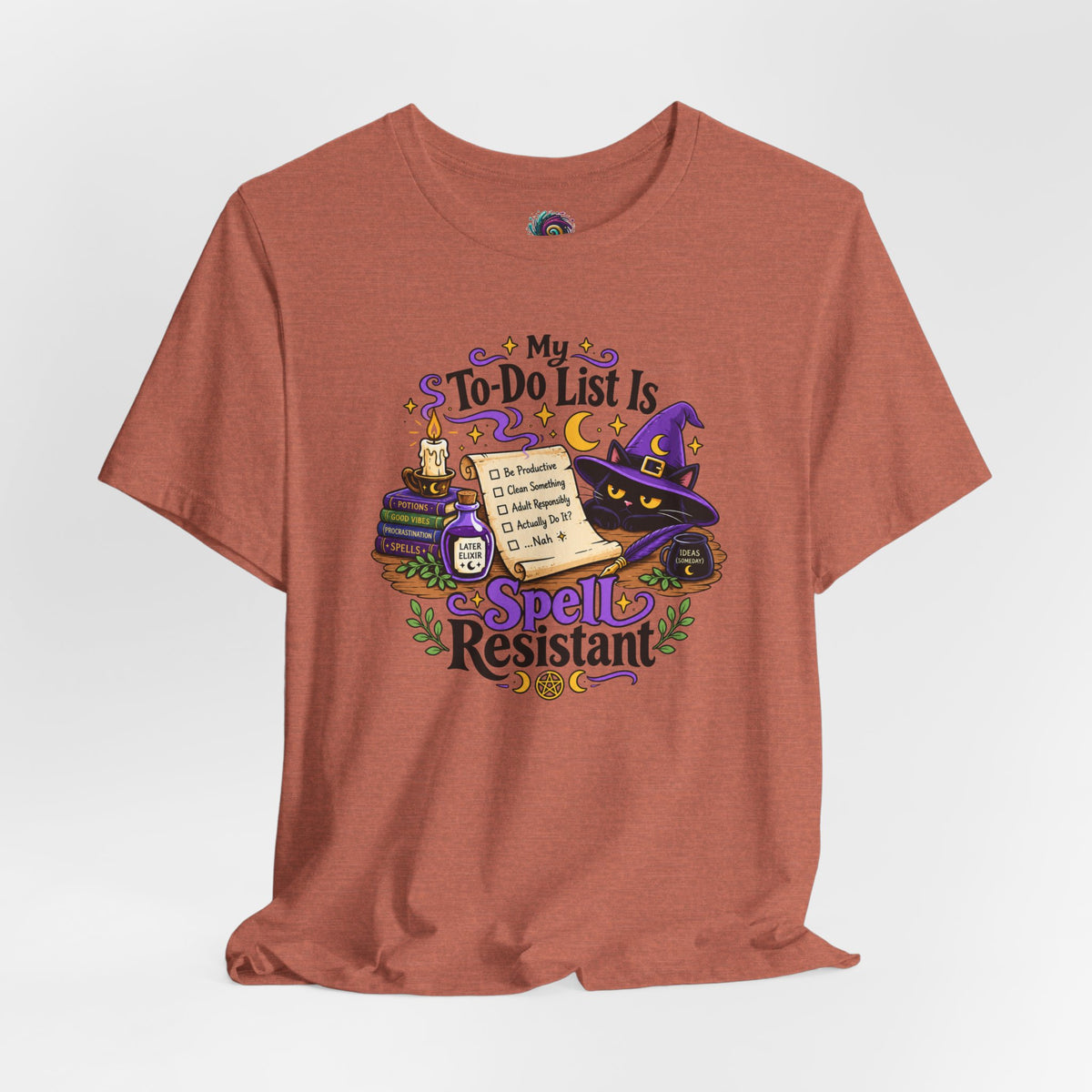 My To-Do List Is Spell Resistant T-Shirt – Funny Witchy ADHD Tee