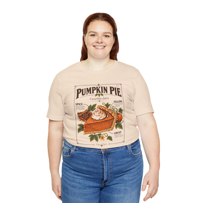 Pumpkin Pie Anatomy T-Shirt – Vintage Thanksgiving Fall Tee
