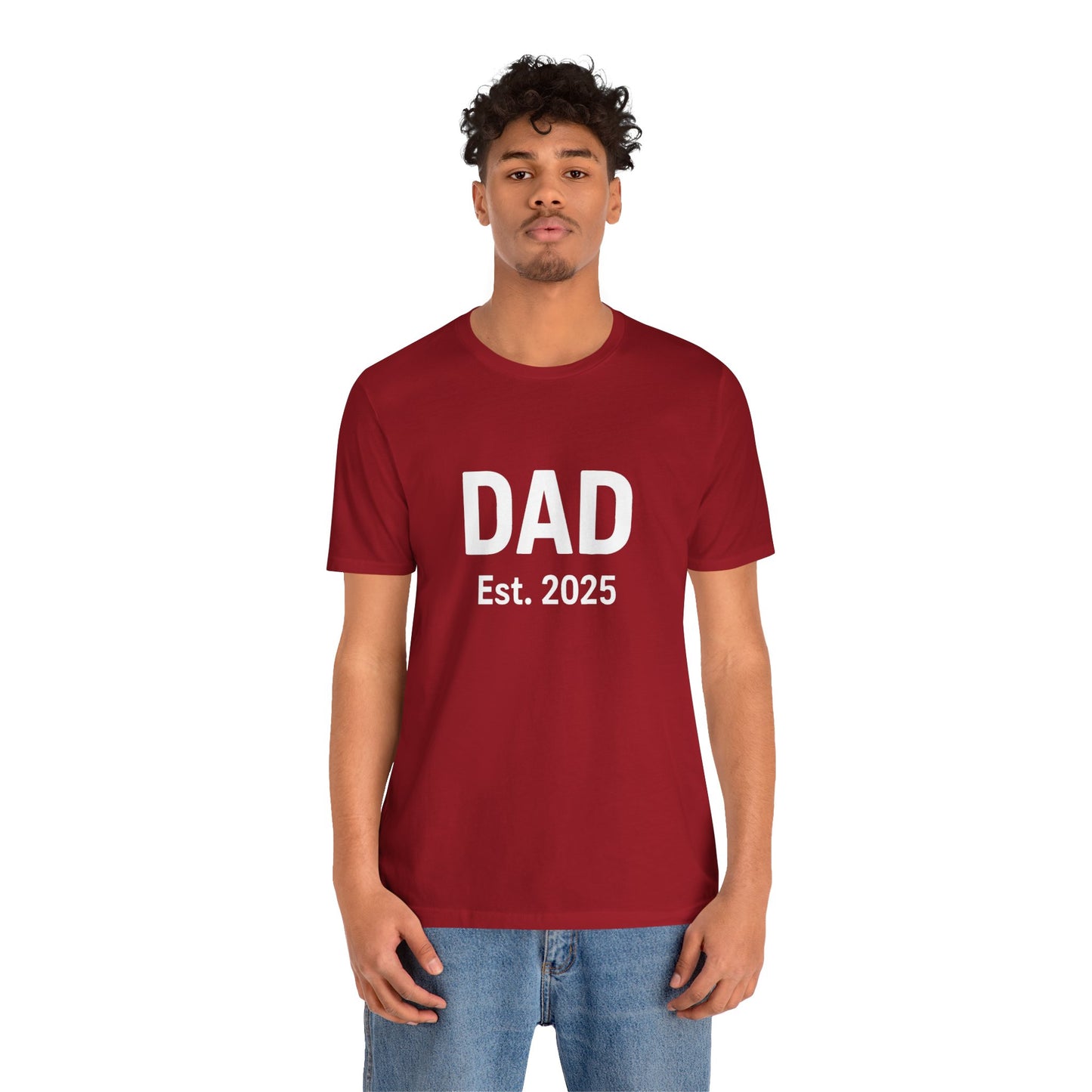 Dad Est. 2025 T-Shirt – New Dad Tee for First Father’s Day