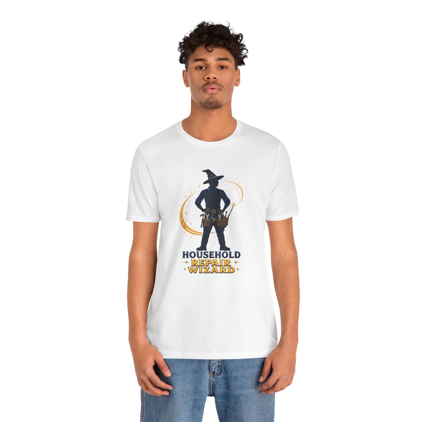 Household Repair Wizard T-Shirt – Funny Handy Dad Tee