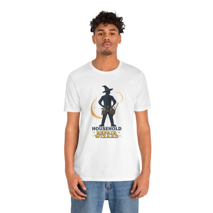 Household Repair Wizard T-Shirt – Funny Handy Dad Tee