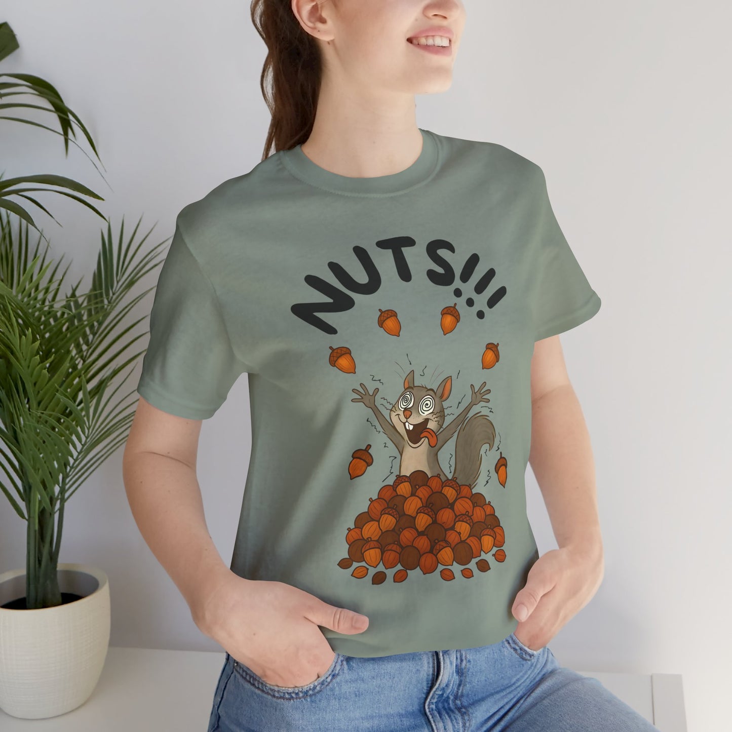 Crazy Squirrel Shirt – Funny Squirrel Nuts T-Shirt for Quirky Style
