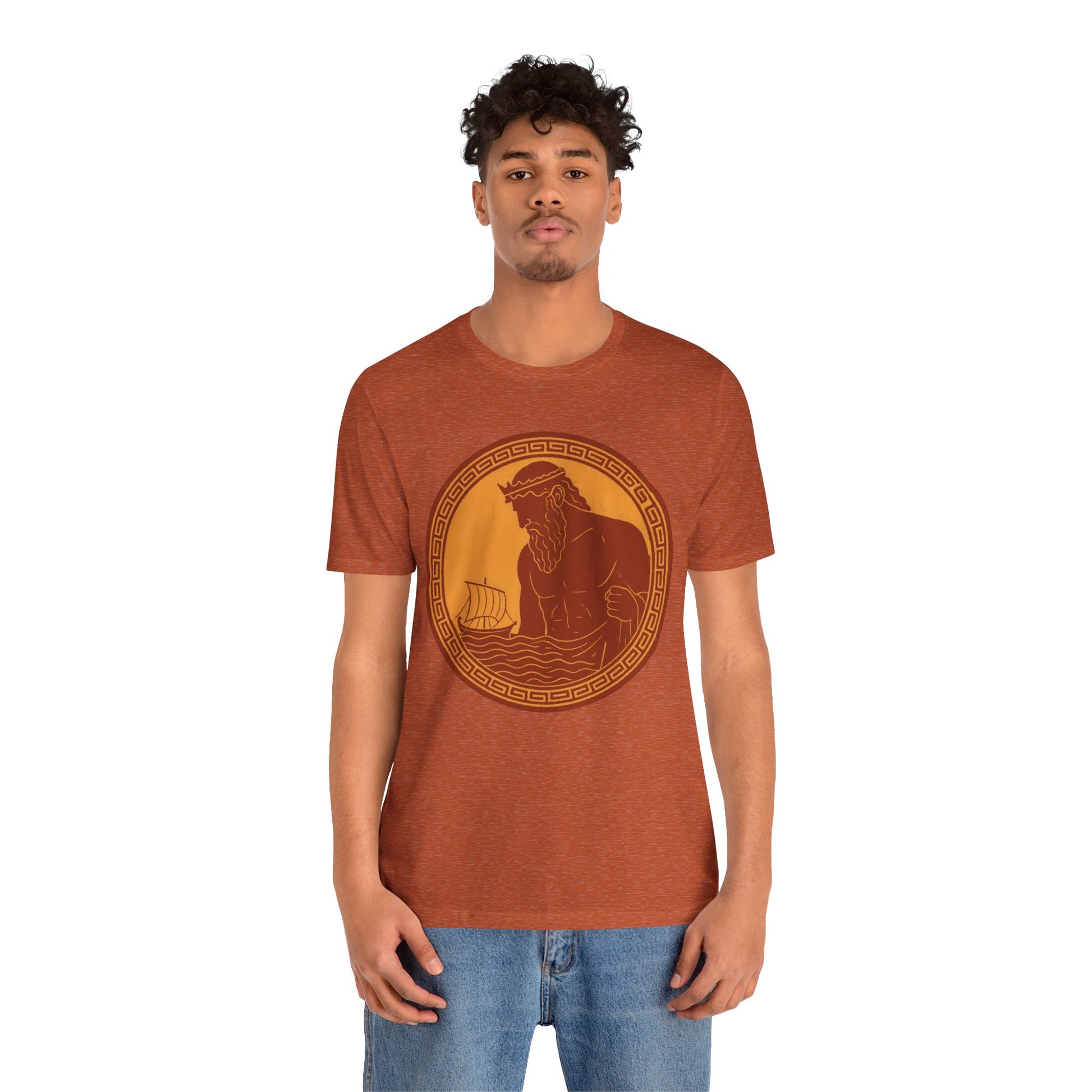 Poseidon Epic T-Shirt – Greek Mythology Ocean God Tee - WhimSpin - https://whimspin.com