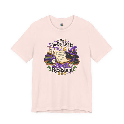 My To-Do List Is Spell Resistant T-Shirt – Funny Witchy ADHD Tee