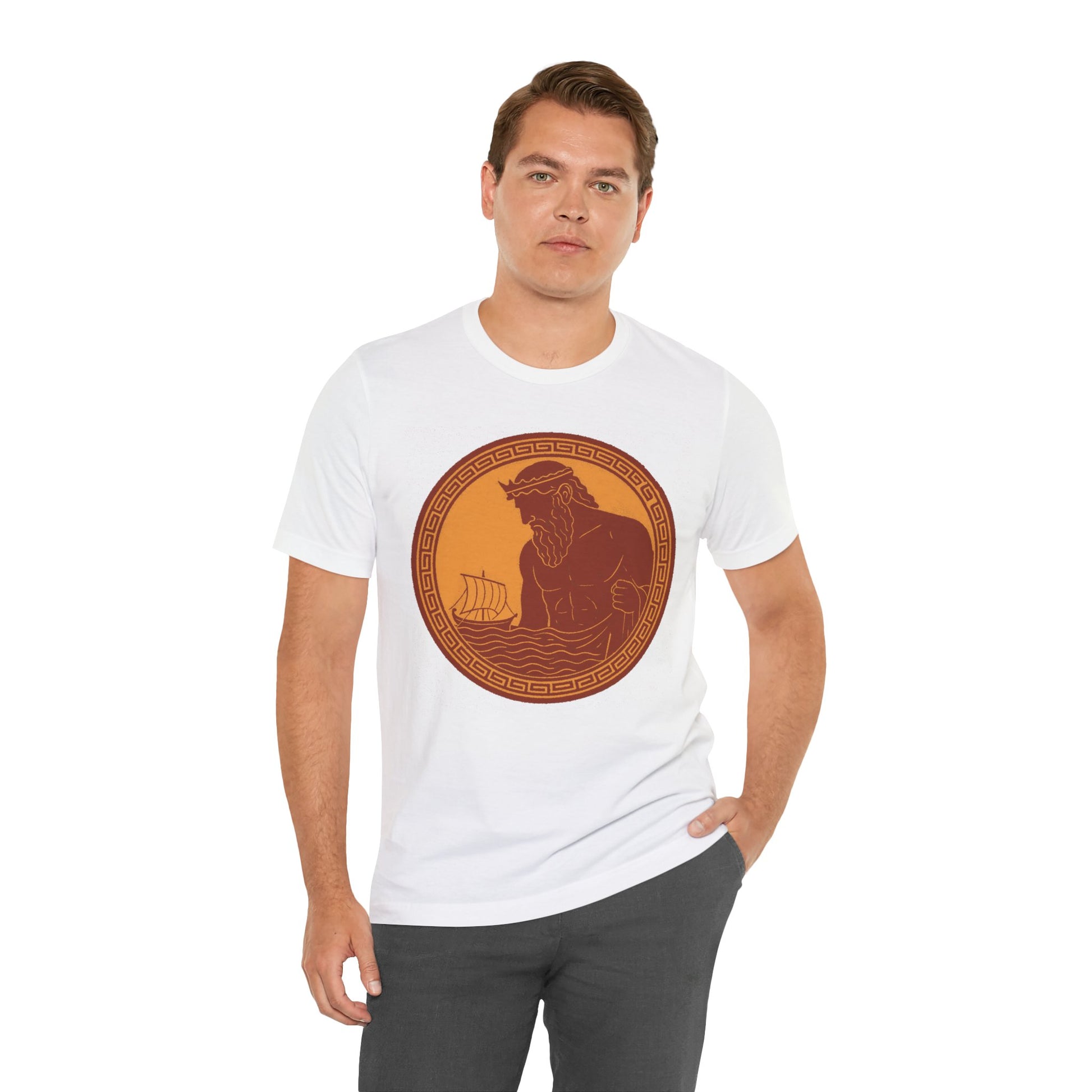 Poseidon Epic T-Shirt – Greek Mythology Ocean God Tee - WhimSpin - https://whimspin.com