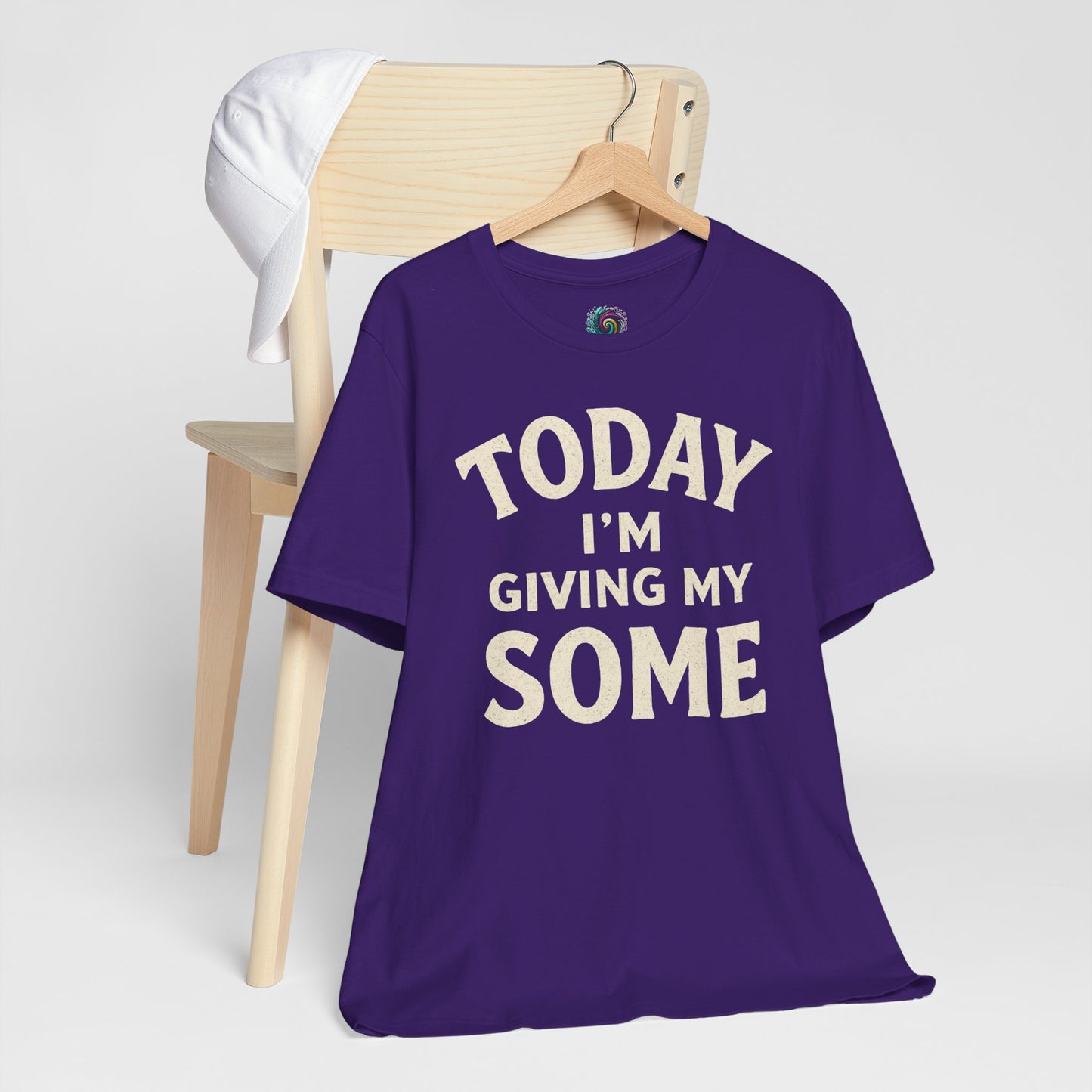 Today I’m Giving My Some T-Shirt – Funny Low-Energy Graphic Tee