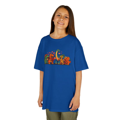 Kids Dinosaur Valentines T-Shirt – Cute Valentine’s Day Dino Tee